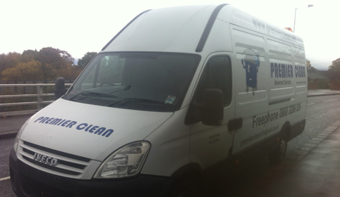 The Premierclean van